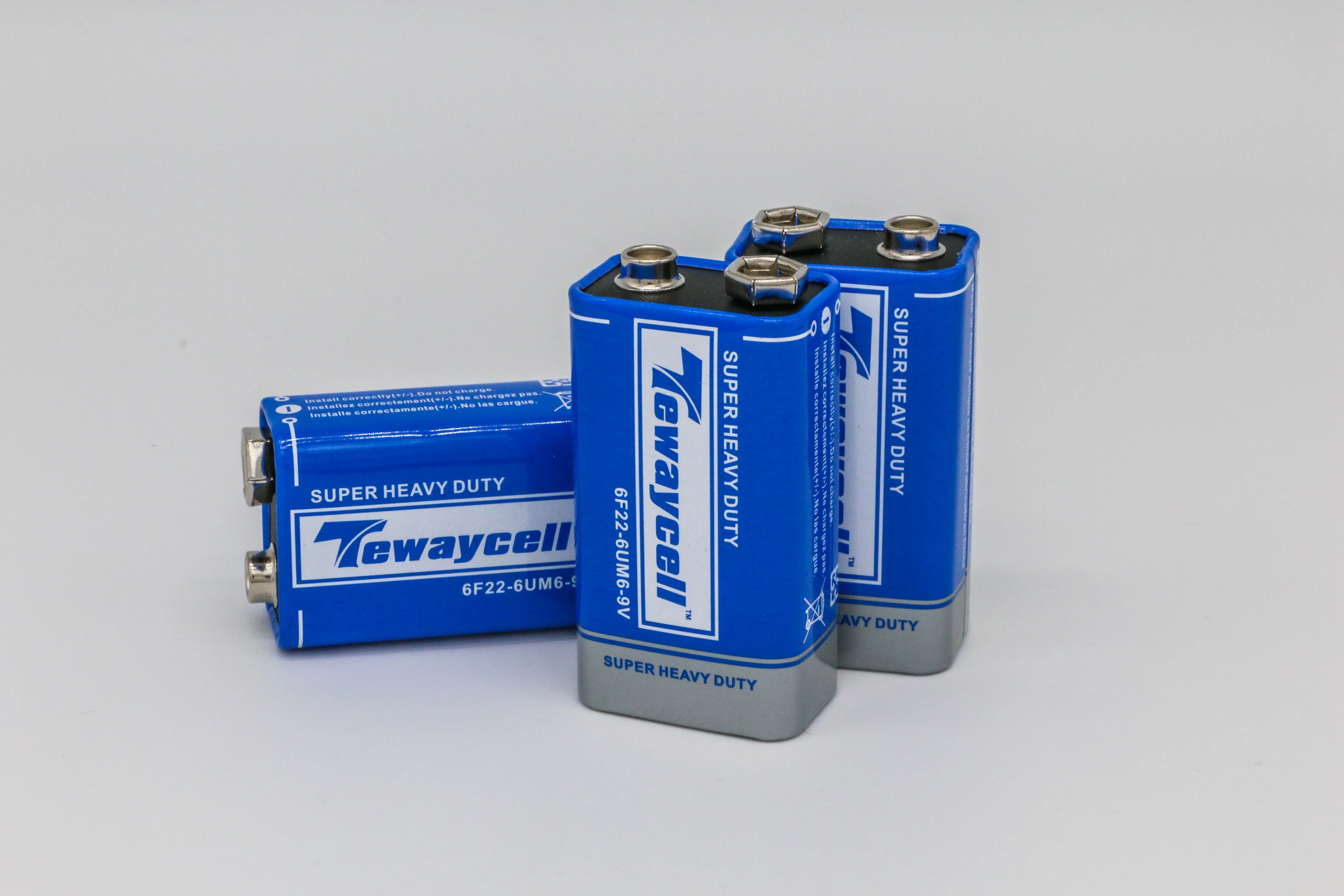 
customized hot selling 250mAh 6F22 9v UM1 carbon zinc dry battery 