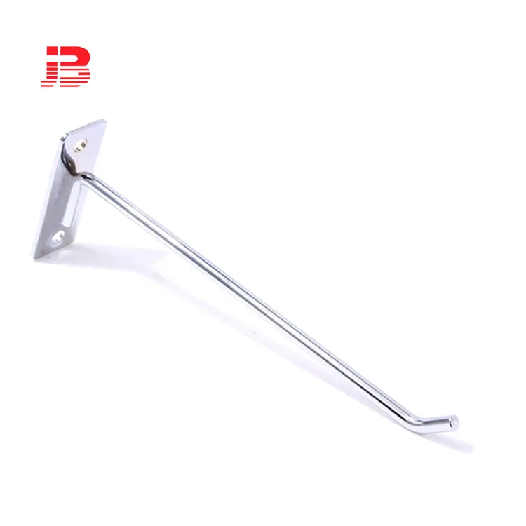 Factory Direct Sale Fold Welded Metal Wire Display Hook for Wall On. factory