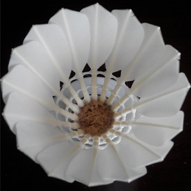 
Factory Supply Super Grade Goose Feather Baton Master equalievent AS50 Badminton Shuttlecock 