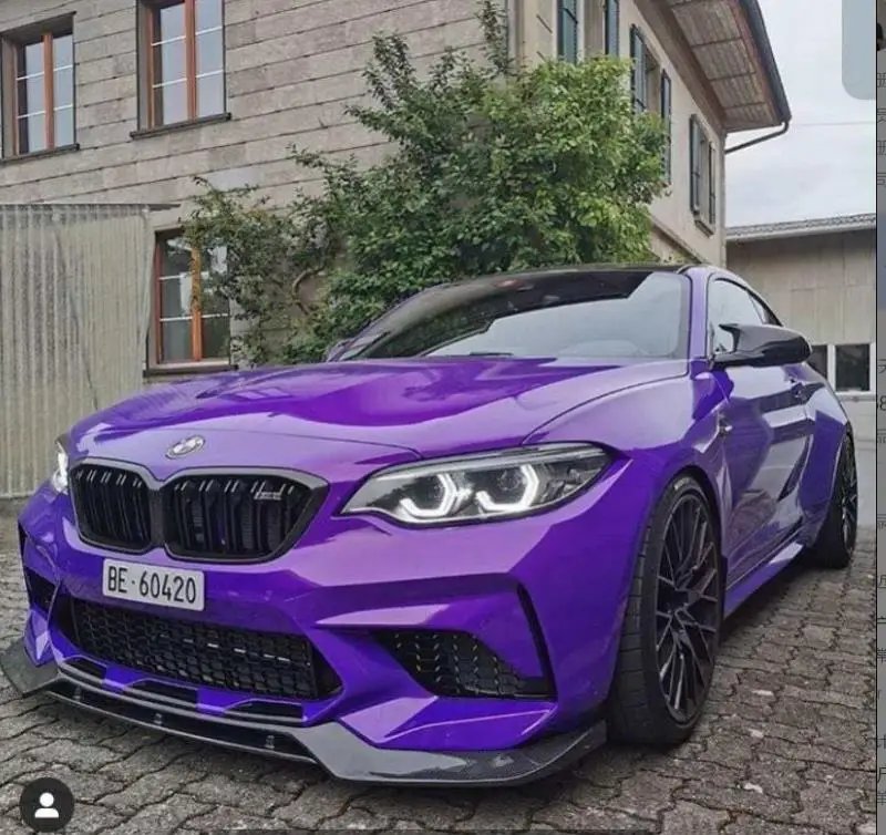 BMW m2 Purple