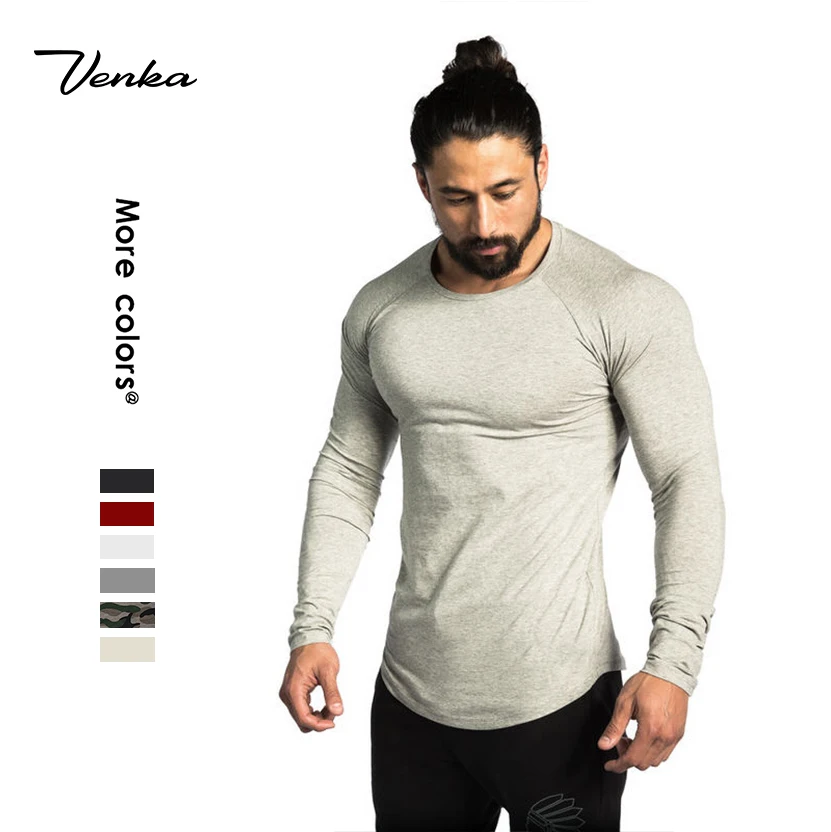 

Hot Selling Custom Design Sports and Casual Wear Men T shirt Full Sleeves Camouflage Color Men Long Sleeve Shirt, Black,white, gray, khaki,red,camouflage
