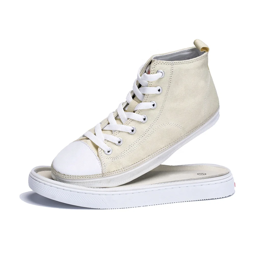 

2019 Wholesale Custom Fashion Casual Shoes White Sneaker Shoes in Canvas