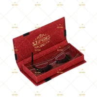 

3D Silk Eyelashes Strip Lashes Private Label Eyelash Packaging Box Eyelashes Manufactures