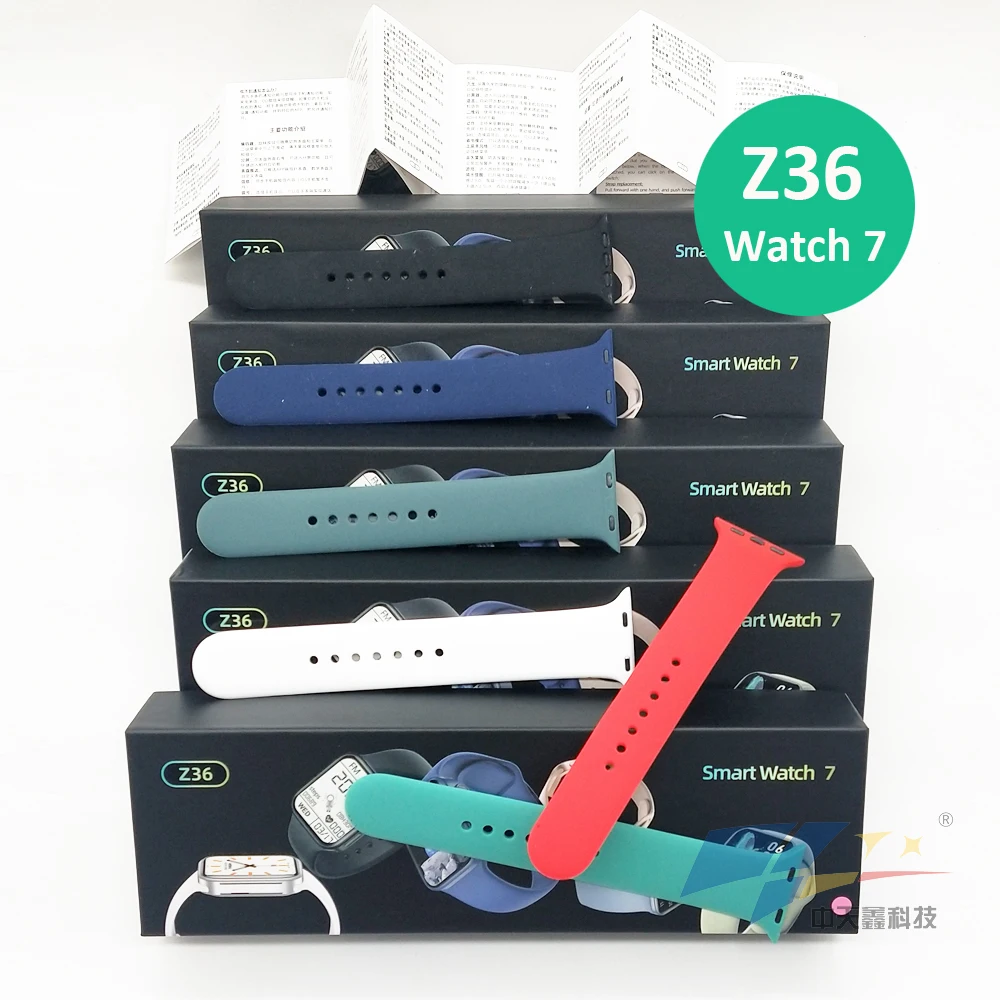 

2021 Hot Selling factory z36 Series 7 Smart Watch 1.7 inch full touch screen reloj BT call watch 7 Smart Watch