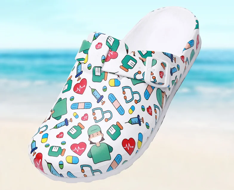 Fashion Eyescatching Print Hospital Nurse Medical Shoes Buy Hospital