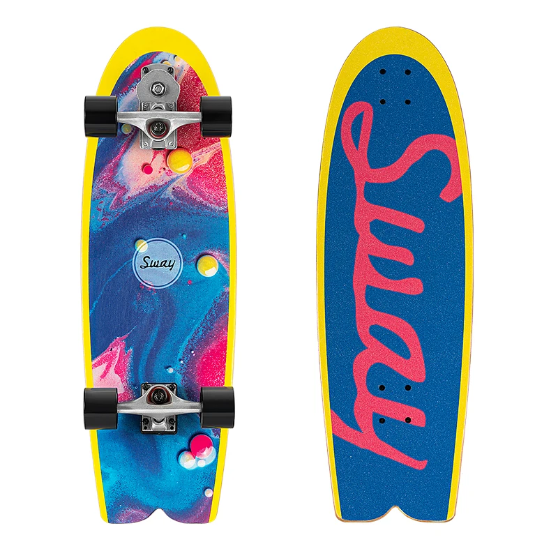 

SWAY S7 Carving Truck 7-layer Northeast MapleProfessional Surfboard 32-inch Deck