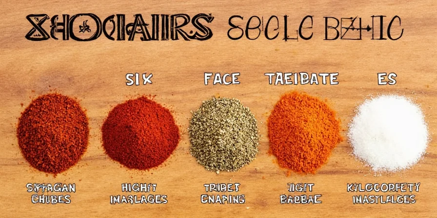 Ingredients laid out for making Epis