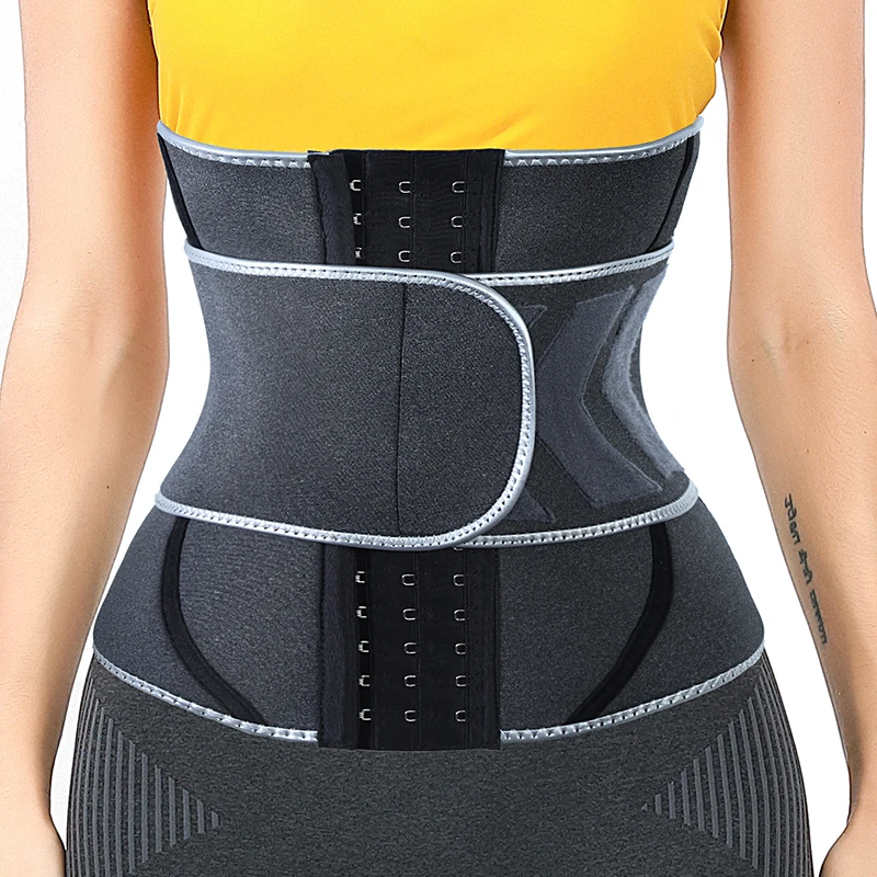 

Flysun Plus Size Video Womens Corset Slimming Fat Burner Waist Trainers With Adjustable Hooks