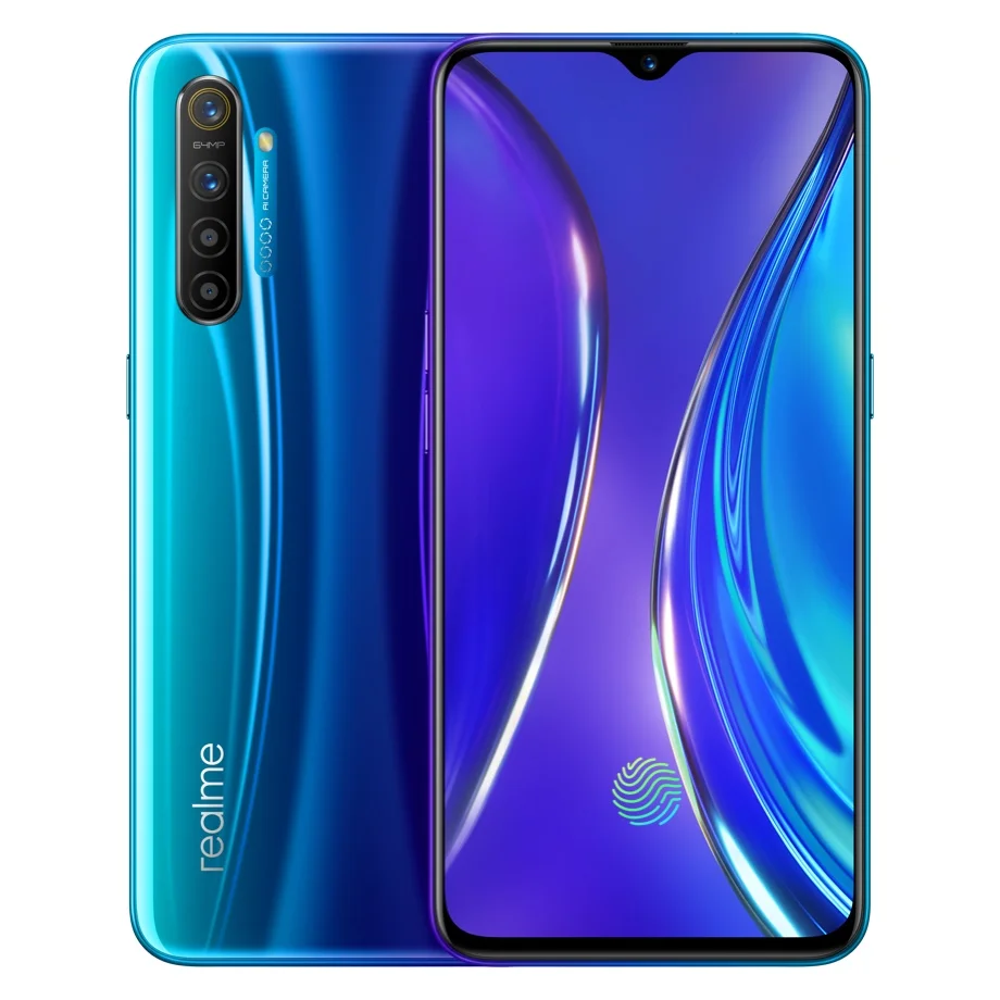 

Global Version OPPO Realme XT 8GB 128GB 64MP AI Quad Cameras 4000mAh Battery 20W Fast Charging Mobile Phone Smartphone