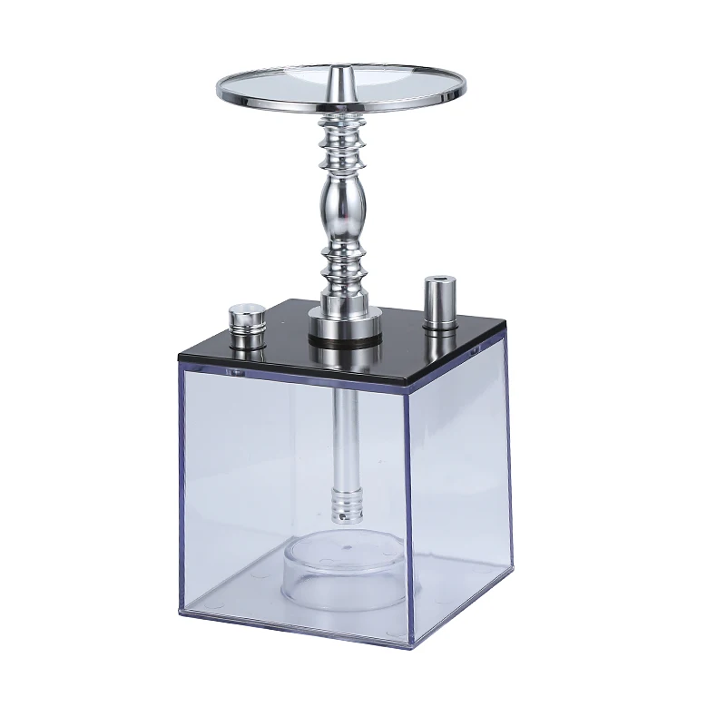 Wholesale Transparent Acrylic Hookah Square Hot Selling Box Hookah