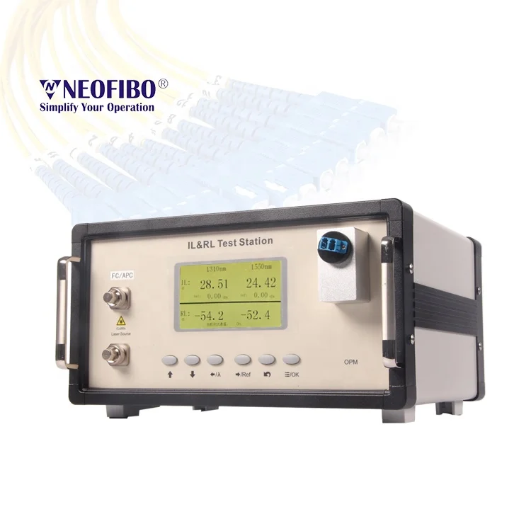 

Neofibo Fiber Testing Machine Ftth Fttx Multifunction Fiber Optic Cable Optical Loss Test Set Fiber Tester