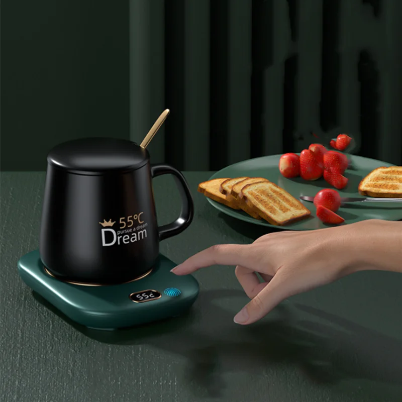 

smart desktop USB Cup Warmer Heat Beverage Mug Mat Keep Drink Warm Heater Mugs Coaster Coffee Mug Warmer, Customized color