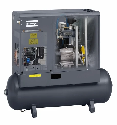 Atlas Copco Oil-injected Rotary Screw Compressors / 5.5 Kw 21.2 Cfm ...