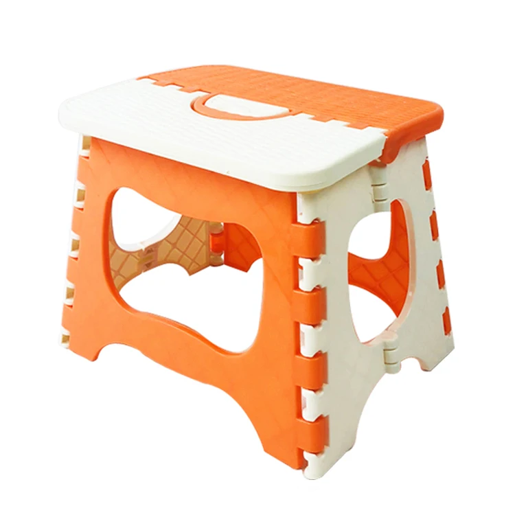 
PP Plastic Portable Folding Foot Stool For Travel Use 