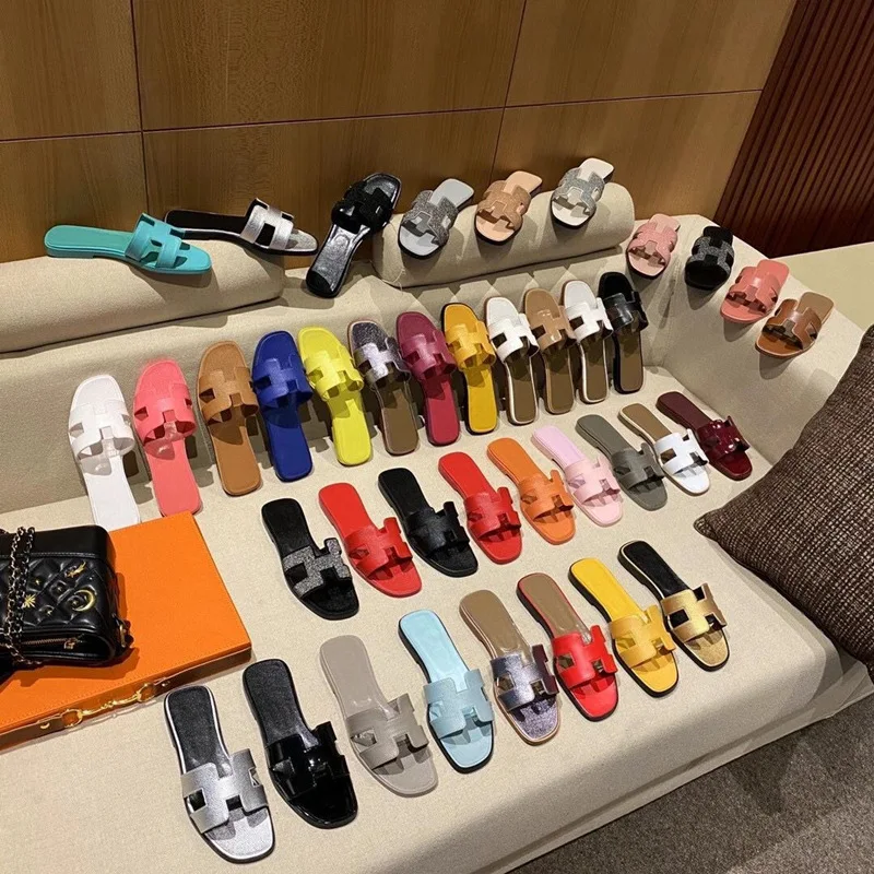 

Women Fashion PU Leather Slippers Summer Sandals Shoes Boho Beach Outdoor Foot Wear Casual Slides Shoes