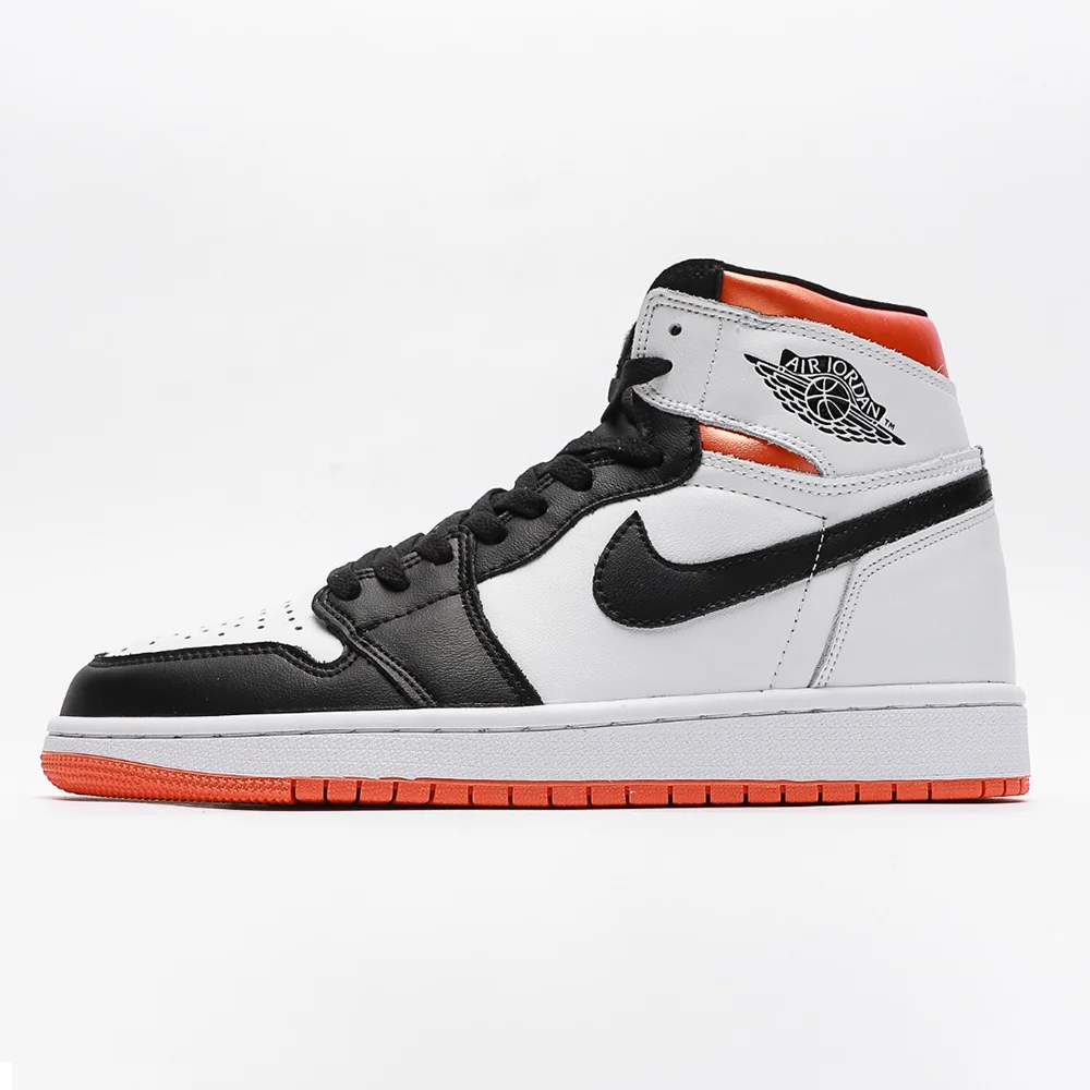 

Factory Price Men Women Basketball Shoess Nike Air Jordan 1 Retro High Electro Orange Nike Shoes