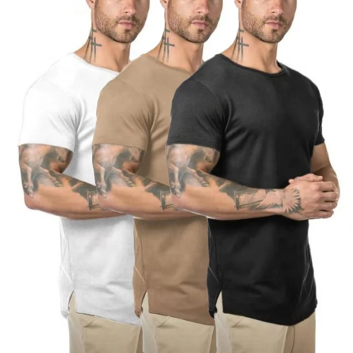 

Cheapest wholesale male hip hop mens tee custom logo plain short sleeve summer gym t shirt men t-shirts