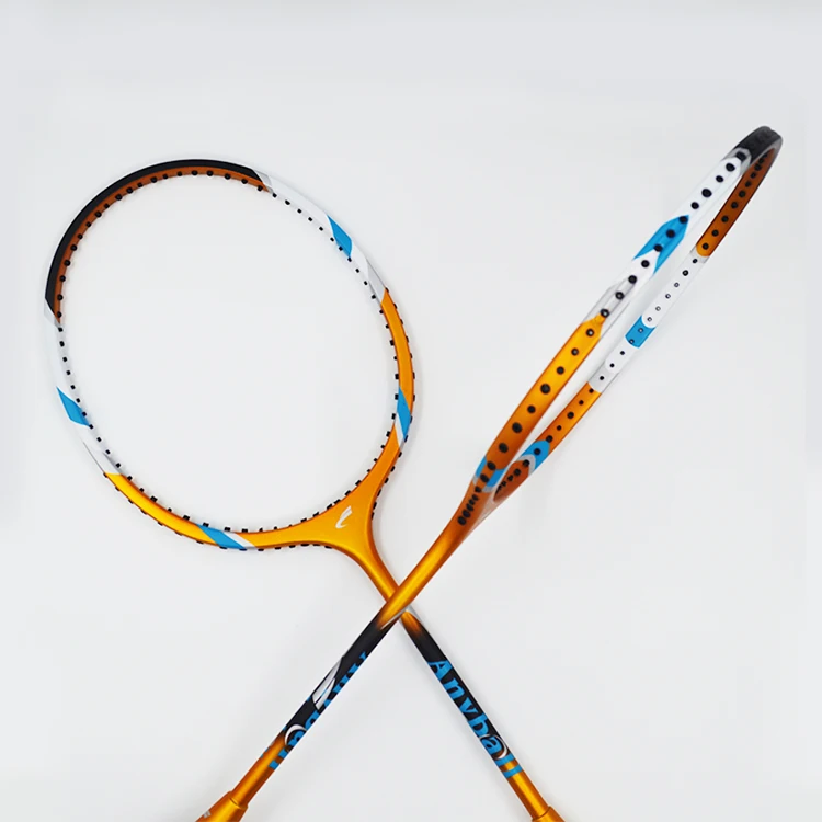 Top Quality 100% Graphite Carbon Training Racket 100% Graphite Carbon Fiber Ball Badminton Racket for Strength Training Racquet