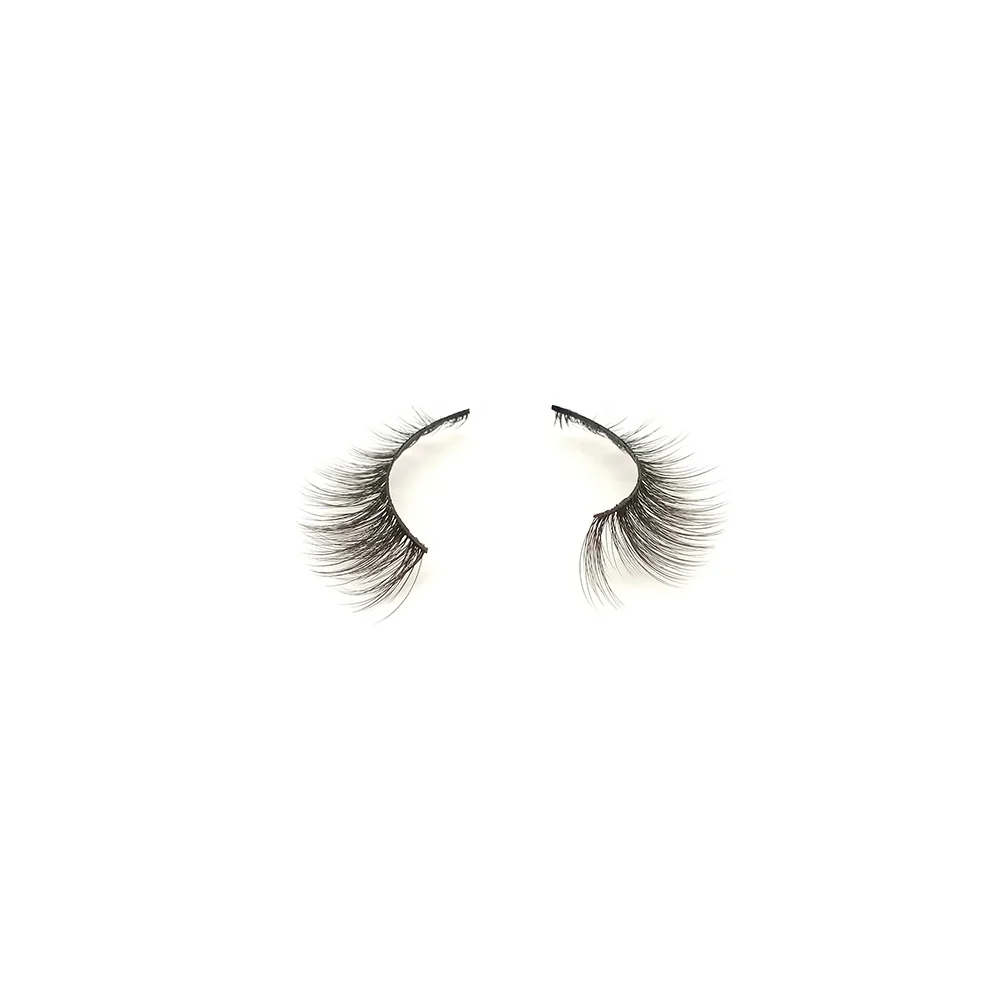 

Wholesale private label customize 3D 25mm Synthetic Eyelashes, Black