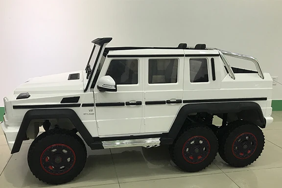 Licensed Mercedes Benz 6 Wheel G63 6X6 Kids Electric Car Child Ride Car Large 2 Seater Children Electric Car