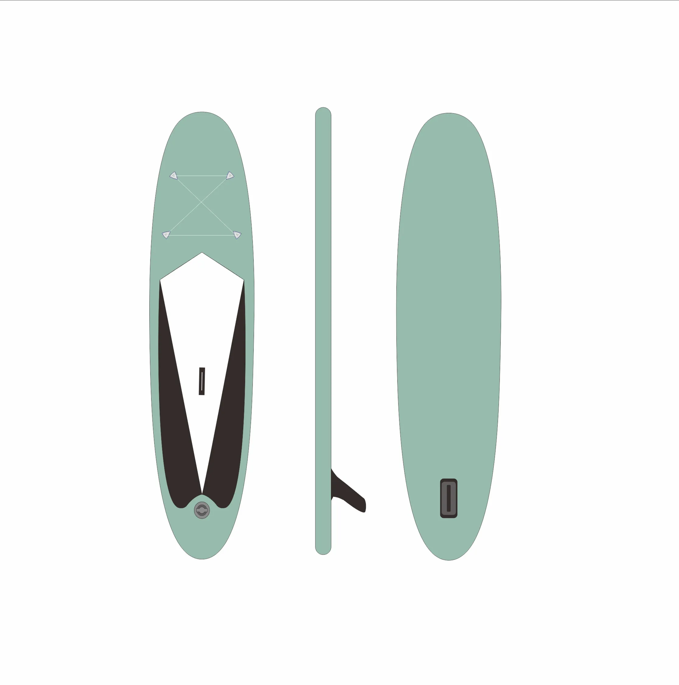 

Popular Design Inflatable SUP Stand Up Paddle Board surfing, Customized color