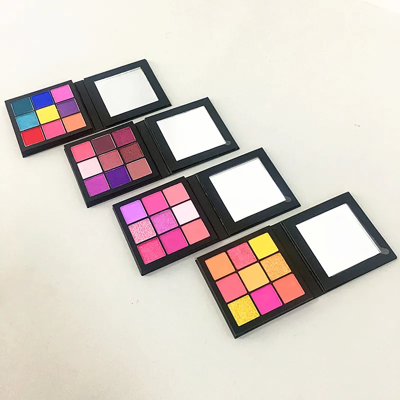 

Hot sell cruelty free beautiful colors custom shimmer private label eyeshadow palette