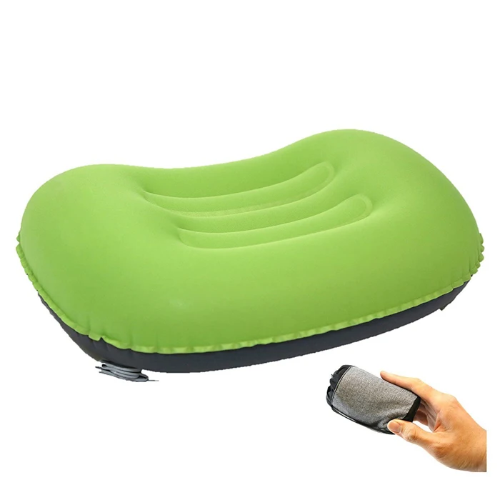 

Wholesale Outdoor Camp Camping Sleeping Pillow Ultralight Waterproof Compact Inflatable Sleeping Pillow for Outdoor Activities, Customized color