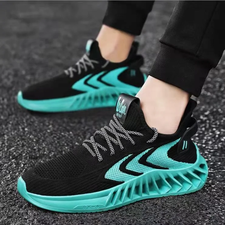 

wholesale high quality new styles lace walking shoes jogger men sport running casual shoes for men, Oem