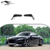 For Audi TT RS Carbon Fiber Front Fog Light Cover Splitter Canards 2016-2018 car tuning