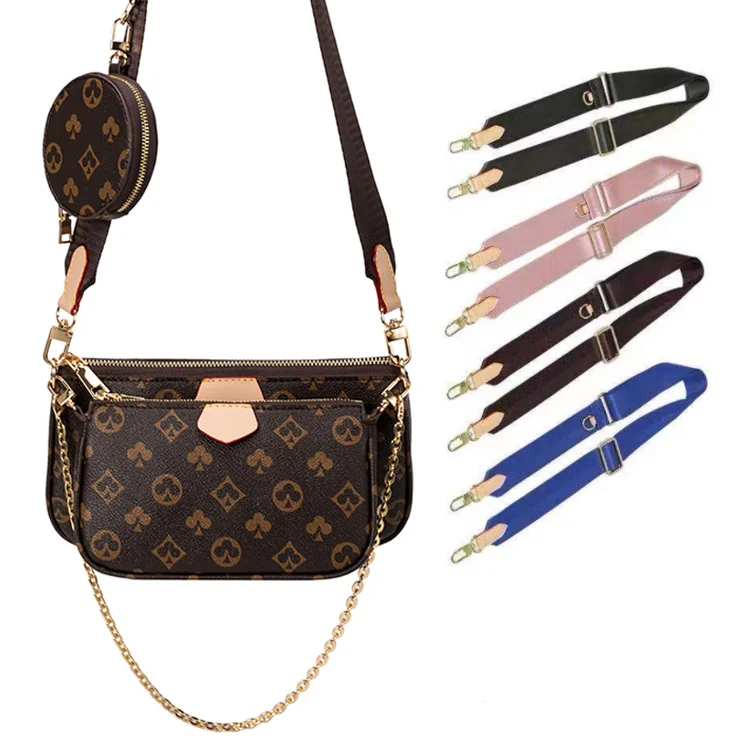 

Multi Pochette 3 in 1 Bags Fashion Ladies Genuine Leather Handbags Woman Famous Brand Luxury, Coffee