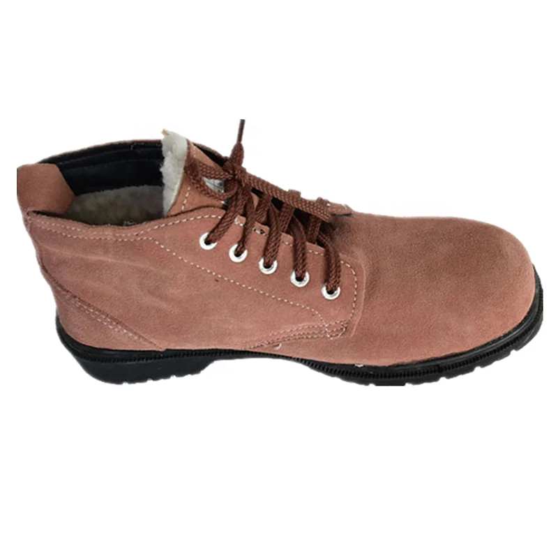 

High quality Upper Canvas leather safety shoes industrial safety boots shoes, Camel , custom colors