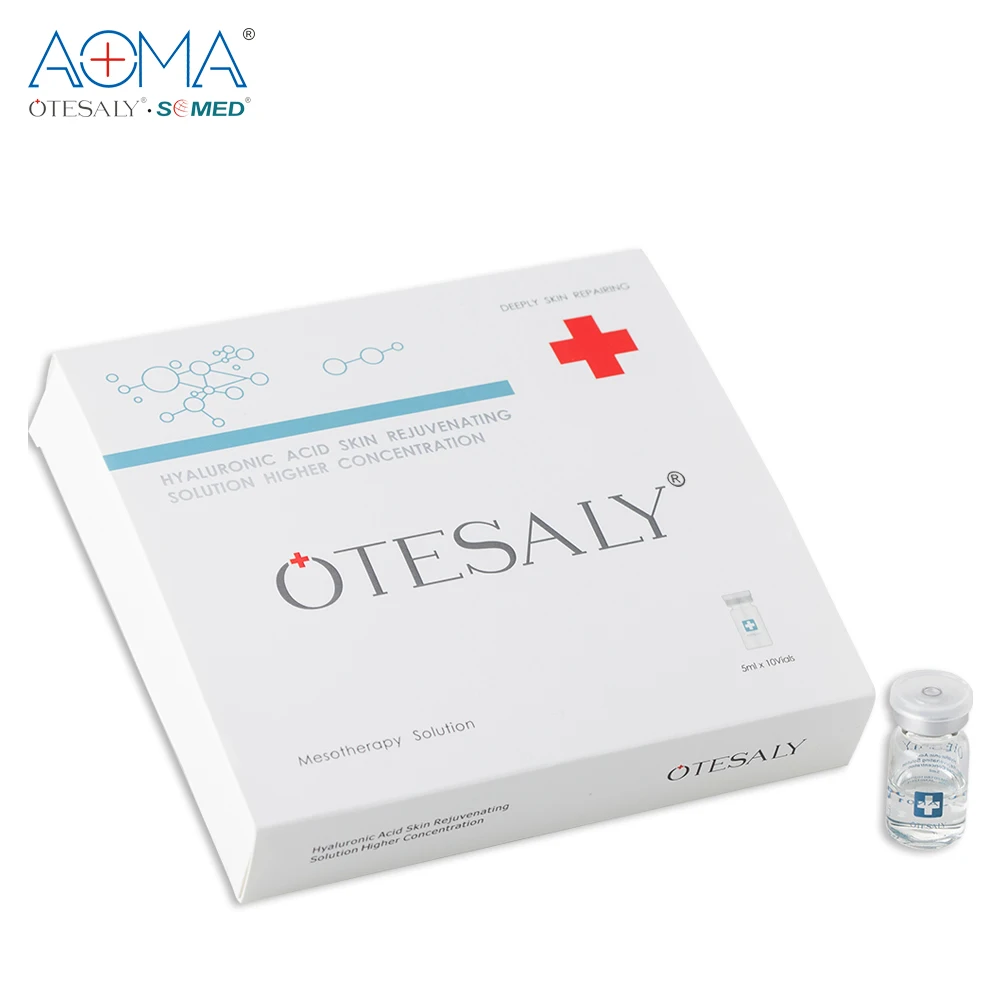 

AOMA Otesaly Skin Rejuvenating Solution High Concentration(8%) Non Cross-linked HA for Anti Wrinkles, Transparent colorless