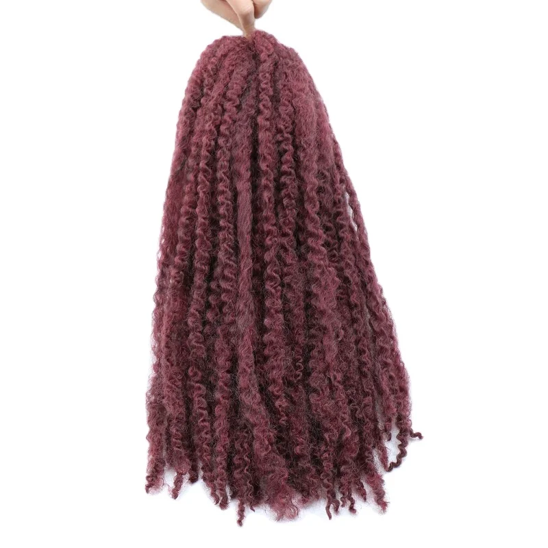 

Hairpiece Marley hair Afro kinky braids