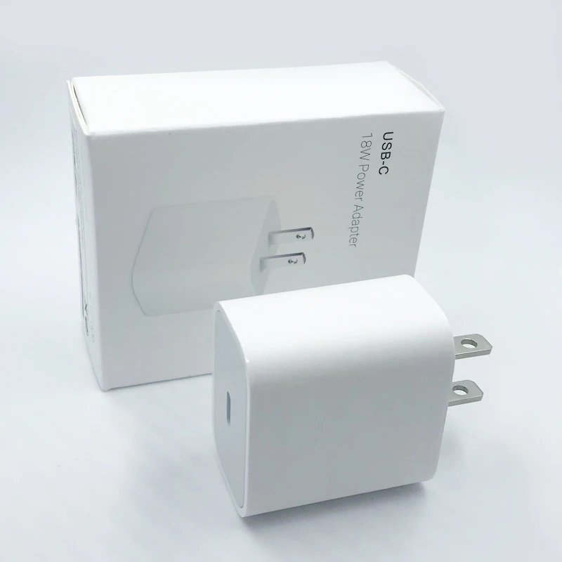 

PD Fast charging 18W Power adapter with packing USB-C charger for Mobile phone