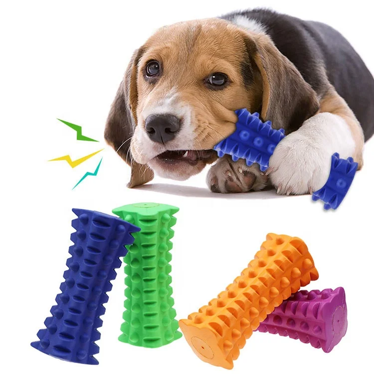 

Amazon Hot Sale Pet Toys Interactive Chew Squeak Dog Toys, Blue, purple, green, orange