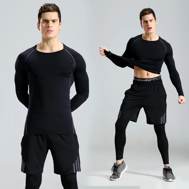 

Oem Sportswear Gym Men Running Tracksuit High Quality