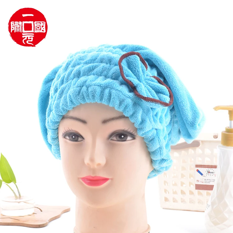 

Hair Drying Microfiber micro fiber velvet extra long Bath Hair Towel Wrap Dry Hair Hat Cap
