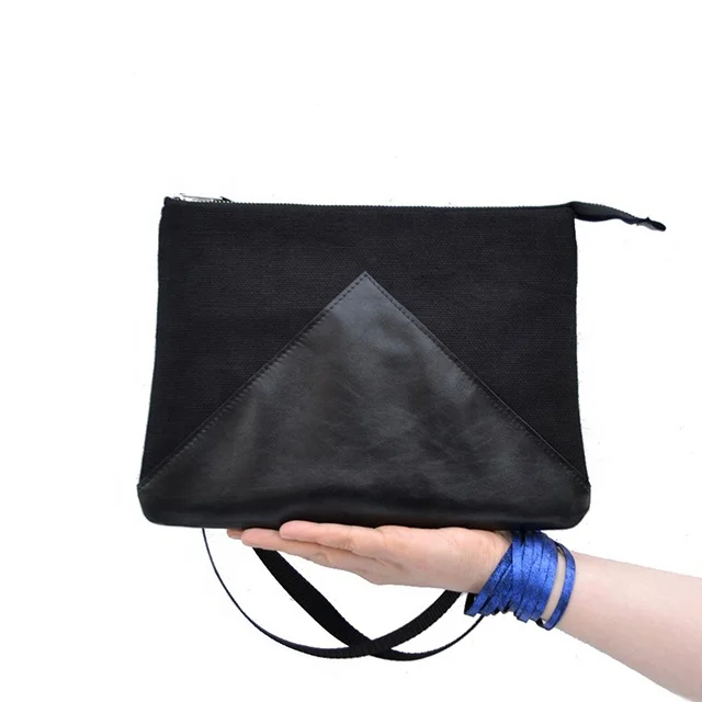 

Unique African Wedding Boho Large Manufacturer Fashion Fancy Hand Luxury Clutch Bag, Black