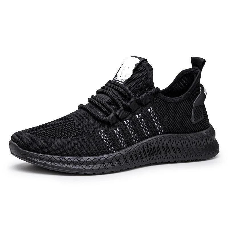 

Fashion breathable men's shoes men's casual running shoes students knitting shoes male, 3 colors