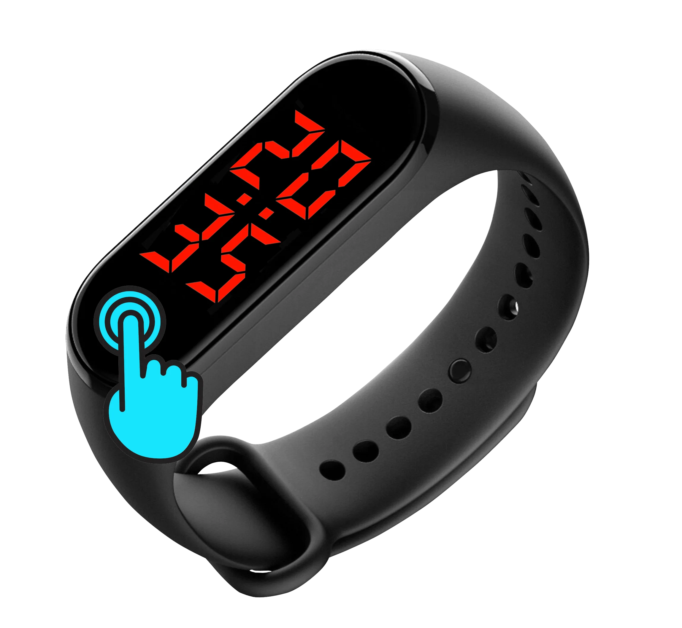 

LICHIP L256 body temperature smart watch hospital monitor child wrist band school student v8 Thermometer bracelet smartwatch