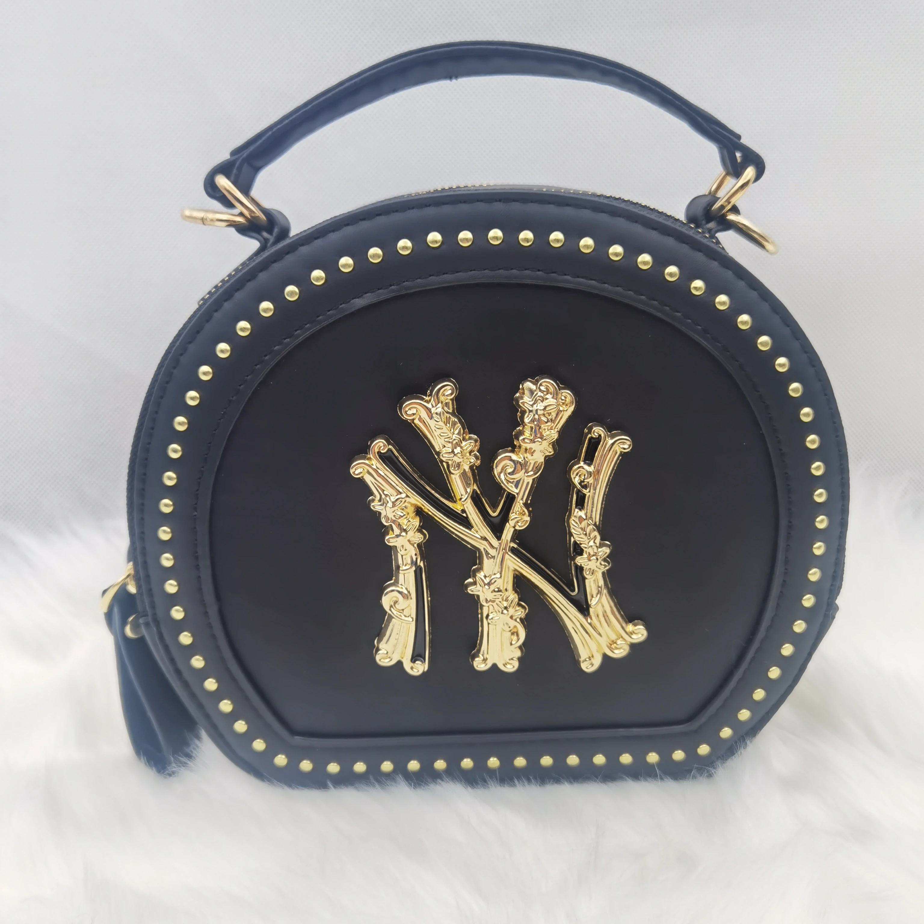 

2021 Rivet HOT sale Bags Set Designer Fashion Luxury PU Handbag for Women Vintage Crossbody BAG, 8 colors