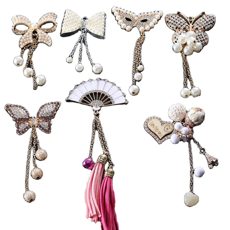 

2022 new Metal Butterfly Charm Vendor Wholesale shoe Charms Cheap Metal shoe Charm Accessories