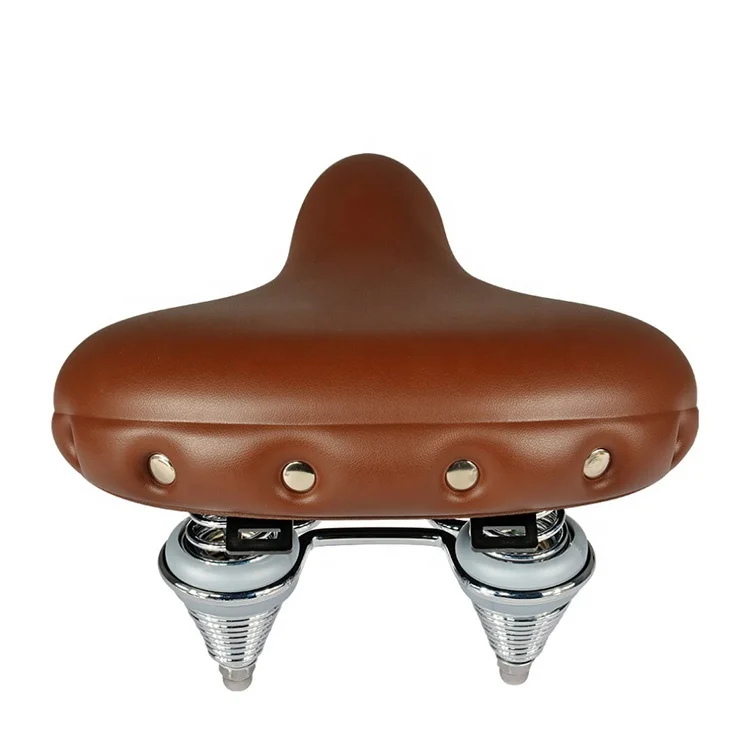 

Soft Bicycle Saddle Leather Bike Seat Comfort Bicycle Saddle Seat, Black and red,as your request