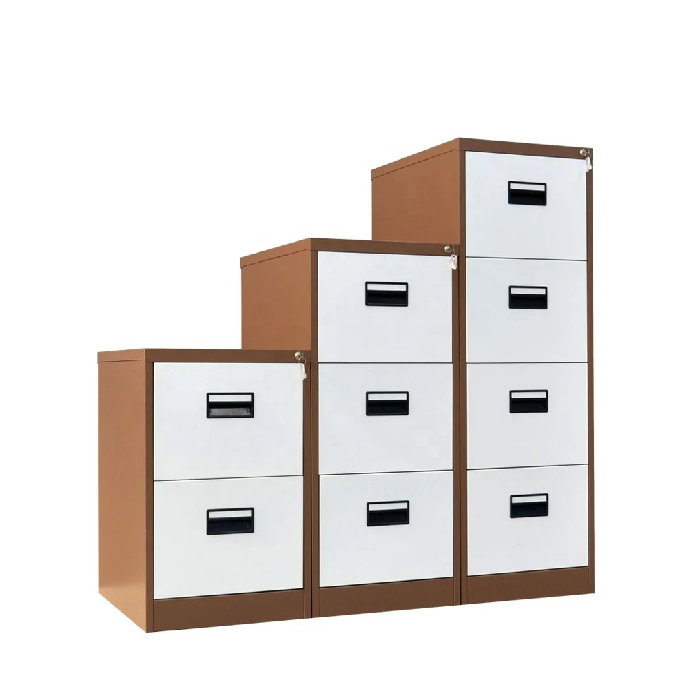 高品质2抽屉钢制办公室文件柜立式文件柜可锁定