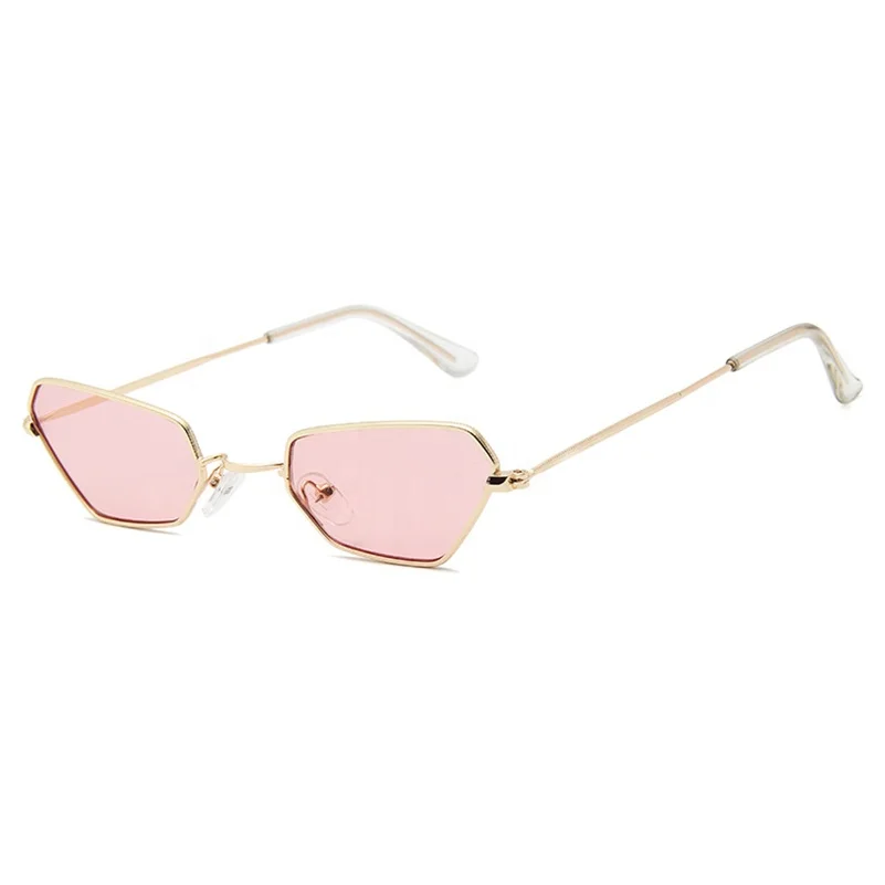 

Polygon Fashion Small Frame Sunglasses Jelly Ocean Piece Trend Ins Women Quick Selling Glasses Sunglasses, 10 colors