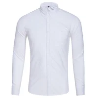 

2020 hot sale stylish plain slim custom white fitness formal mens dress shirts