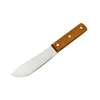 ZY-B1085A 5-inch stable quality stainless steel butcher knife with wooden handle