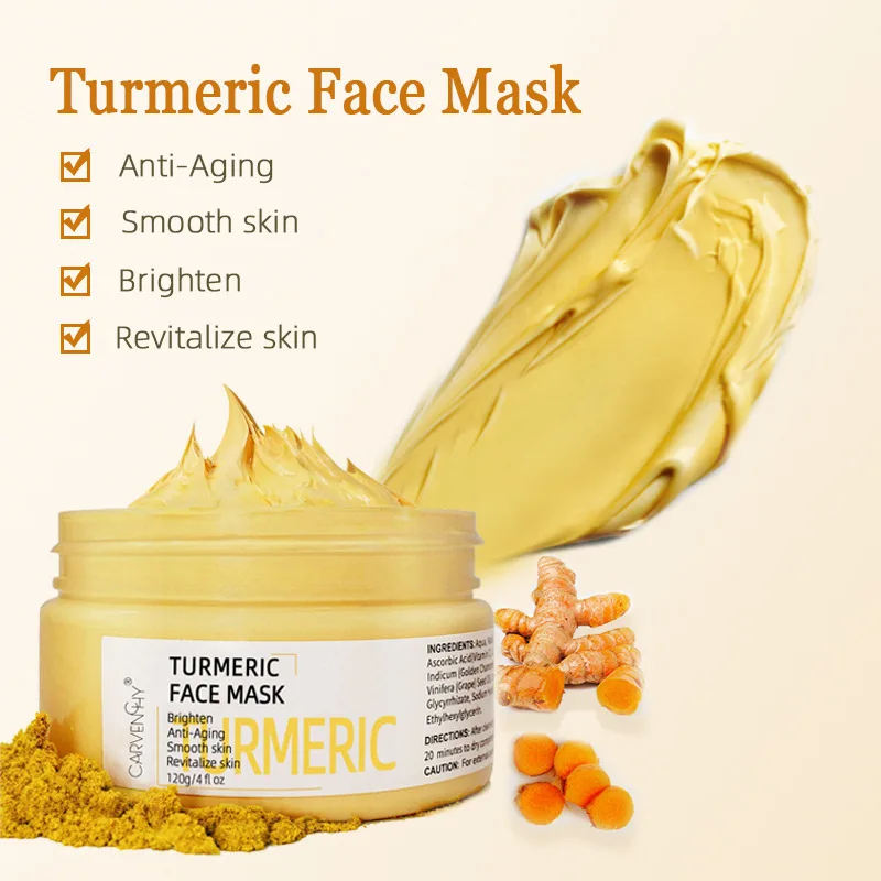 

Acne Treatment, Whitening, Anti-aging Nursing Turmeric Mud Face Scrub