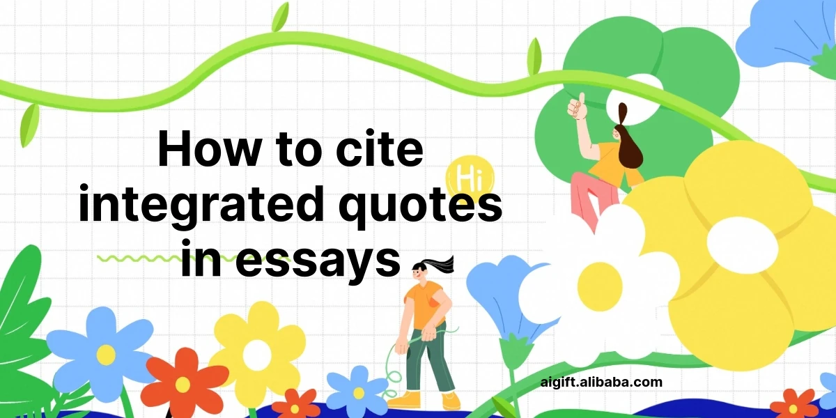 how to cite integrated quotes in essays