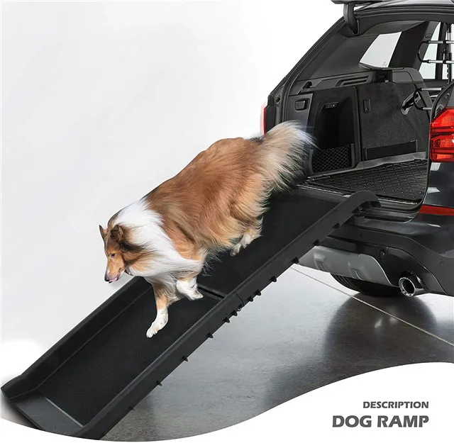 

Lightweight & Durable Great for Cars Trucks SUV Folding Portable Pet Ramp stair Dog Ramps Vehicle Ramp